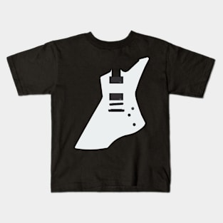 White Guitar Kids T-Shirt